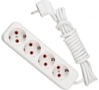 Удлинитель Lezard, LILA, с/з, 4 входа, 2 метра, 720-0402-401