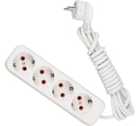 Удлинитель Lezard LILA, с заземлением, 4 входа, 3 метра 720-0403-401