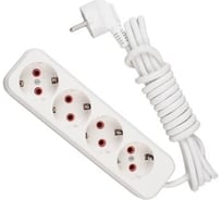 Удлинитель Lezard, LILA, с/з, 4 входа, 5 метров, 720-0405-401