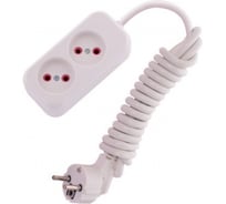 Удлинитель Lezard LILA, без заземления, 2 входа, 2 метра 720-0202-203