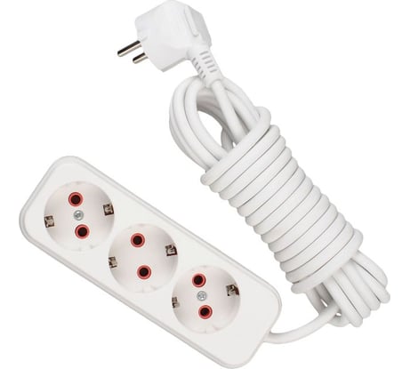 Удлинитель Lezard LILA с заземлением, 3 входа, 3 метра 720-0303-301