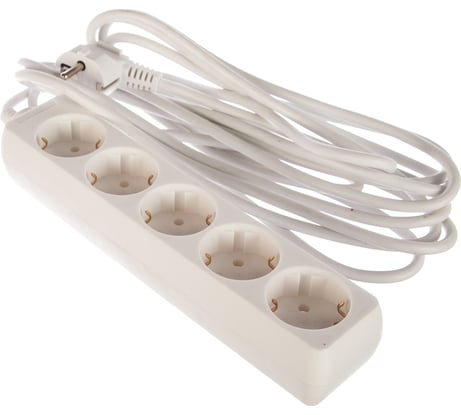 Бытовой удлинитель Navigator 5x5м с/з 16А ПВС 3x1.00 94187