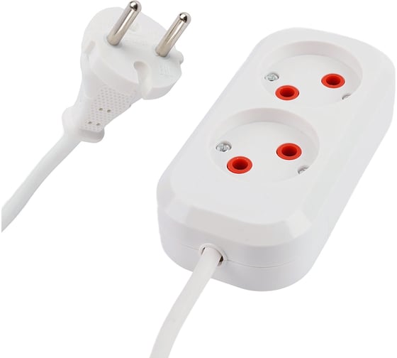 Удлинитель STEKKER 3 гнезда б/з 2x0,75, 3м, серия Home HM01-30-03 ,Ух-10 39210