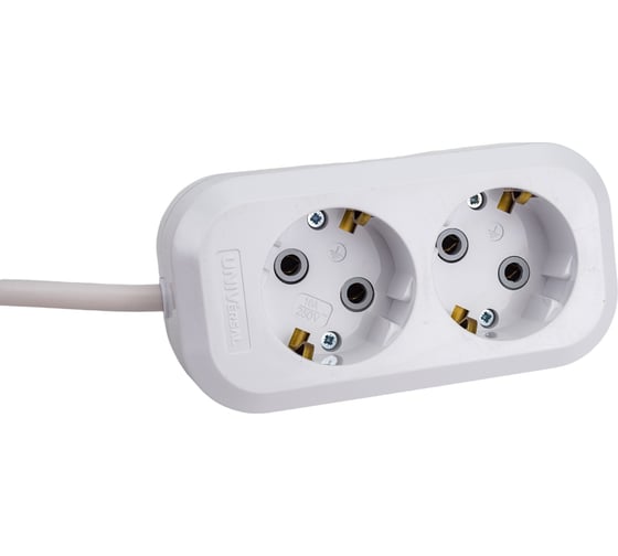 Удлинитель UNIVersal Е-302 ПВС 3*1, 2 гнезда, с/з 7м 9631975