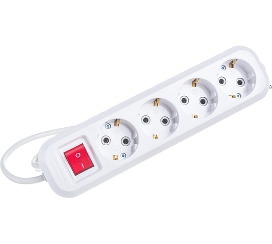 Удлинитель UNIVersal S-304 ПВС 3*1, 4 гнезда, с/з выключатель 5м 9631991