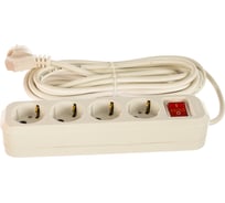 Удлинитель UNIVersal S-304 ПВС 3*1 4 гнезда с/з, выключатель 7м 9631992