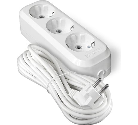 Удлинитель UNIVersal Е-303 ПВС 3*1, 3 гнезда, с/з 7м 9631979