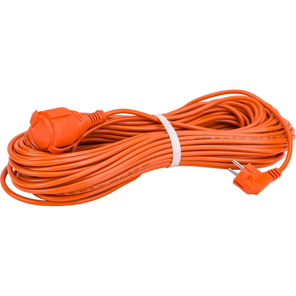 Удлинитель UNIVersal УШ-10 IP54, шнур, ПВС, 3*0,75, 40м 9632012 ...