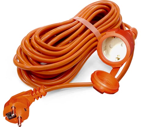 Удлинитель UNIVersal УШ-16 IP54, шнур, ПВС, 3*1, 40м 9632814