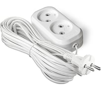 Удлинитель UNIVersal У6-011 ШВВП 2*0,75, 2 гнезда, 10м 9631915