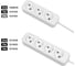 Удлинитель сетевой TDM ELECTRIC 3 розетки, 5 метров, без заземления, ШВВП 2х0,75 мм2 6А 250В SQ1303-1202 5