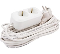 Удлинитель UNIVersal У10-553 ПВС 3*0,75, 2 гнезда, с/з 10м 553-10