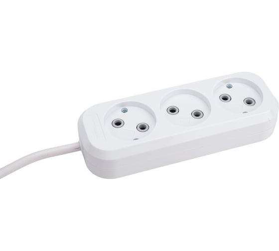 Удлинитель UNIVersal Е-203 ПВС 2*0,75, 3 гнезда, 7м 9631966