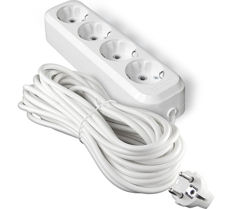 Удлинитель UNIVersal У10-555 ПВС 3*0,75, 4 гнезда, с/з 10м 555-10