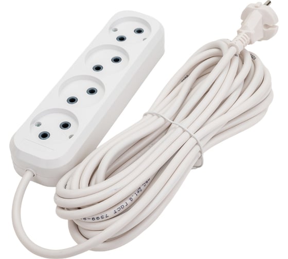 Удлинитель UNIVersal Е-204 ПВС 2*0,75, 4 гнезда, 7м 9631970