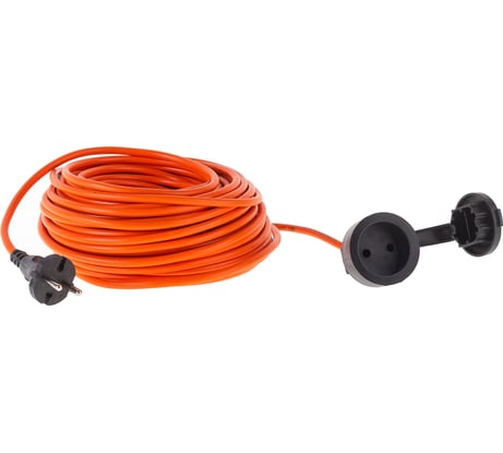 Удлинитель-шнур Gigant б/з ПВС 2х0,75 6A 30м IP 44 INDUSTRY EG PE-027