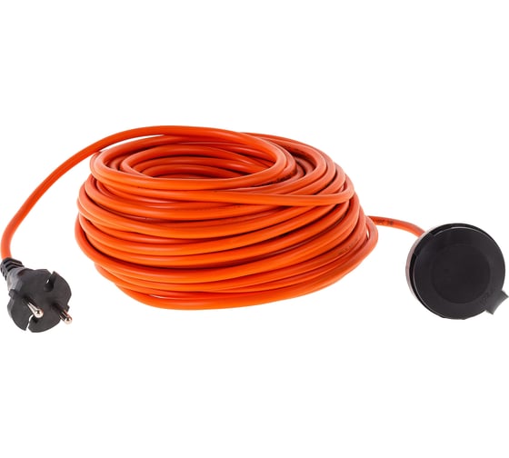 Удлинитель-шнур Gigant б/з ПВС 2х0,75 6A 30м IP 44 INDUSTRY EG PE-027