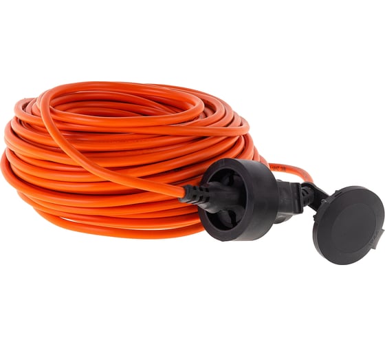Удлинитель-шнур Gigant б/з ПВС 2х0,75 6A 30м IP 44 INDUSTRY EG PE-027