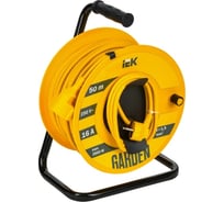 Катушка IEK GARDEN УК50 1 место 2P+PE 3x1,5мм2 50м GD-KP20-16-01-50