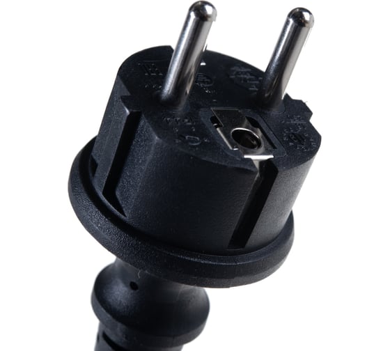 Удлинитель на металлической катушке Power Cube 4 розетки, с заземлением, IP44, 16А, 50м, резина, 3*2,5мм2 PC44803