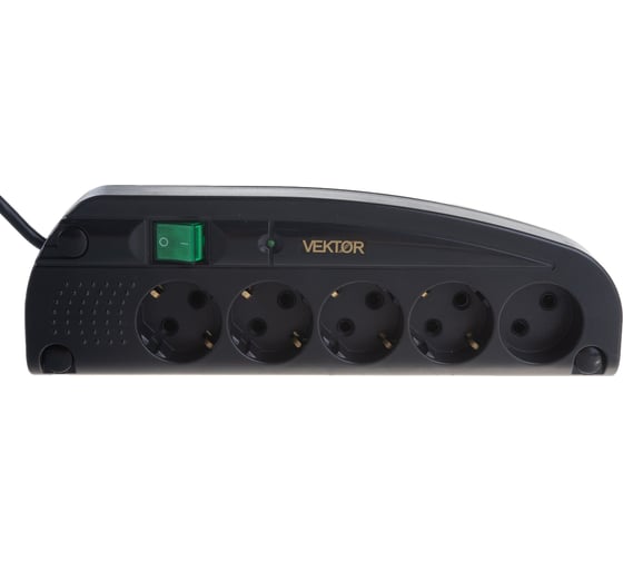 Сетевой фильтр Vektor Z NEW 3.5 кВт черный 3м 16526
