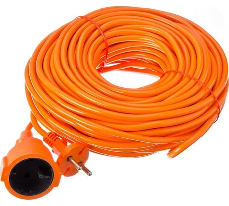 Силовой удлинитель ЕРМАК в мотке, 2х1,5мм2, 30м 636-036