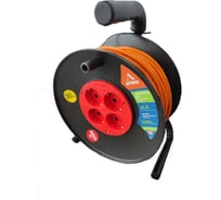 Удлинитель ПВС АYGER 3x1,5 30м на катушке (С/з) 30005