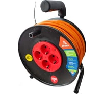 Удлинитель ПВС АYGER 3x1,5 50м на катушке (С/з) 30006