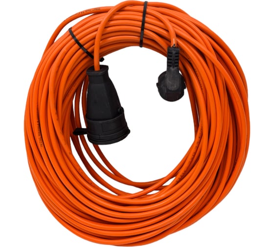Удлинитель EKF Зевс 2.0, 40м, без заземления, ПВС, 2х0.75, 10А/2.3кВт, PROxima USB02-10-275-1-40