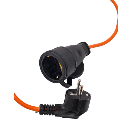 Удлинитель EKF Зевс 2.0, 40м, без заземления, ПВС, 2х0.75, 10А/2.3кВт, PROxima USB02-10-275-1-40