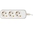 Электрический удлинитель Intro UE315W с заземлением, 3 розетки, 1.5 м ПВС 3x0.75 мм2, 10 А, белый Б0057235 14