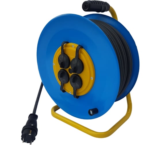 Удлинитель на металлической катушке Voltroom КГ 2х1,5-40 IP44 16А 220В