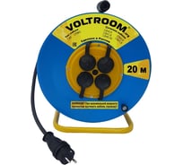 Удлинитель на металлической катушке Voltroom КГ 2х1,5-20 IP44 16А 220В