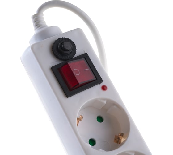Сетевой фильтр Navigator, NSP-05-300-ESC-3х0.75, 5 гнезд, 3м 71862