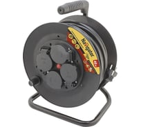Удлинитель Navigator, NPE-R-04-40-E-IP44-3x1.5-RC, катушка, 4 гнезда, с/з, кг, XXX 71516