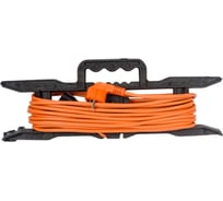 Удлинитель ООО "ГОСТ-ЭЛЕКТРО" 1x10 м с з/к на рамке ПВС 3x0,75 Меркурий УП10-601 "МРК" 330271