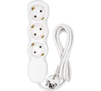 Удлинитель сетевой Very 3 розетки ПВС 3x1мм, 16А, с/з, 1,7м, шт 89-0-044