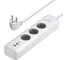 Сетевой фильтр (удлинитель) Ugreen CD286 с розетками 30W 3AC Power Strip with Master Switch (2A1C) EU цвет: белый 25357 1
