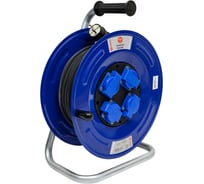 Удлинитель ООО "ГОСТ-ЭЛЕКТРО" 4x30 м с з/к на метал. катушке и метал. стойке IP44 КГ 3x1,5 Меркурий У16-259 "МРК" 320255 33192108