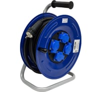 Удлинитель ООО "ГОСТ-ЭЛЕКТРО" 4x30 м с з/к на метал. катушке и метал. стойке IP44 КГ 3x2,5 Меркурий У16-259 "МРК" 320211 33191766