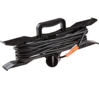 Удлинитель на рамке ЮПИТЕР 25м (1 роз., 1,3кВт, б/з, ПВС 2x0,75) У6-065 JP8201-25