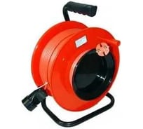 Удлинитель ООО "ГОСТ-ЭЛЕКТРО" 1x50 м на пластиковой катушке с выносной розеткой ПВС 2x0,75 Меркурий УХ10-001 "МРК" 320117