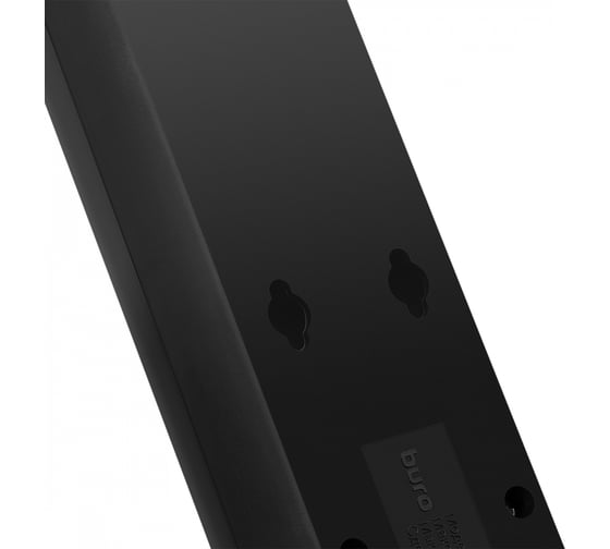 Сетевой фильтр BURO 600SH-16-3-B 3м, 6 розеток, черный, коробка 475275