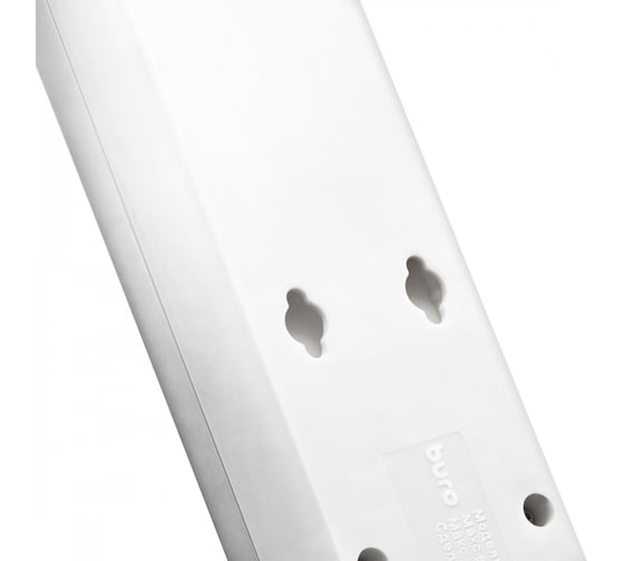 Сетевой фильтр BURO 600SH-3-W 3м, 6 розеток, белый, коробка 992266