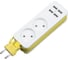 Удлинитель Uniel S-CT2-1,5U WHITE/GREEN UL-00011134 1