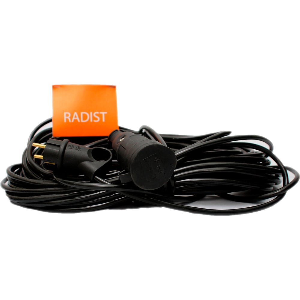 Удлинитель Радист РС16 без каркаса 16А 1 гн ПВС 3*1,5 10м IP44 265 ...