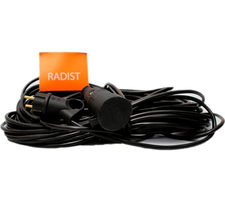 Удлинитель Радист РС16 без каркаса 16А 1 гн ПВС 3*1,5 20м IP44 267