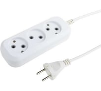 Удлинитель Rexant 3 гнезда, 5 м, без заземления, OPTIMA, белый 11-2265