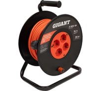 Удлинитель на катушке Gigant б/з ПВС 2x2.5 30м IP20 G-846 32856834