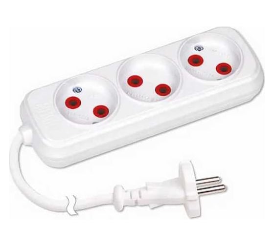 Удлинитель Horoz Electric на 3 гнезда, без заземления, 10m (2_0.75) 200-310-303 HRZ00001506